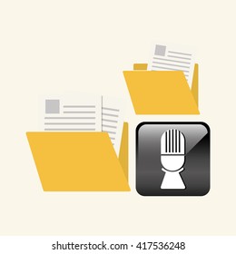 file design. social media icon. online concept
