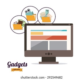 File digital design, vector illustration eps 10