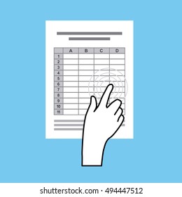 file document format digital icon vector illustration design