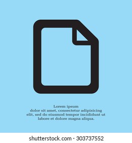 file (document) icon