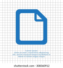 file (document) icon