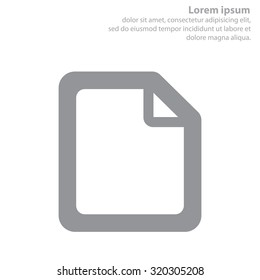 file (document) icon