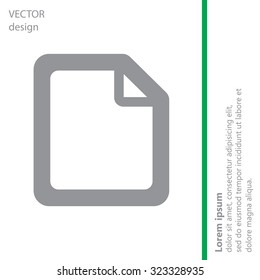 file (document) icon