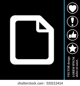 file (document) icon