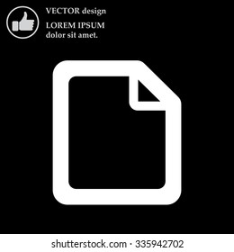 file (document) icon