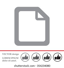 file (document) icon