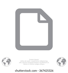 file (document) icon