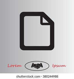 file (document) icon