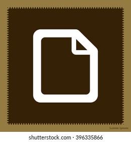 file (document) icon