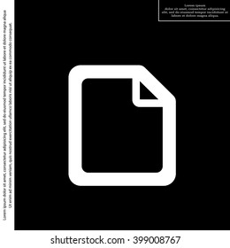 file (document) icon