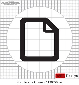 file (document) icon