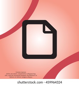 file (document) icon