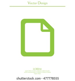 file (document) icon