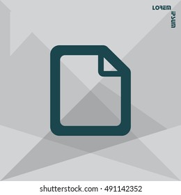 file (document) icon