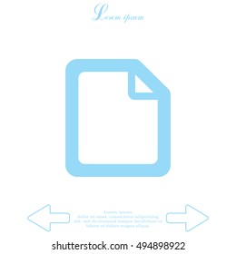 file (document) icon
