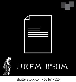 file (document) icon