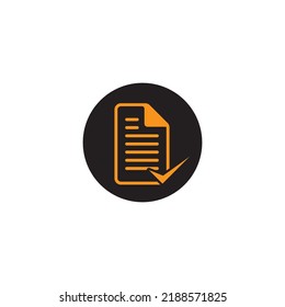 file or document icon, vector illustration symbol design.