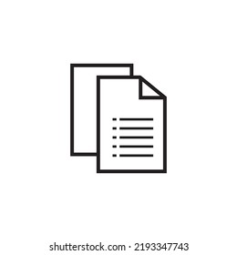 file or document icon vector illustration logo design
