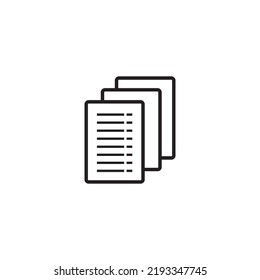 file or document icon vector illustration logo design