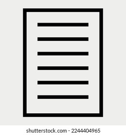 File Document Icon vector illustration