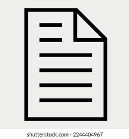 File Document Icon vector illustration