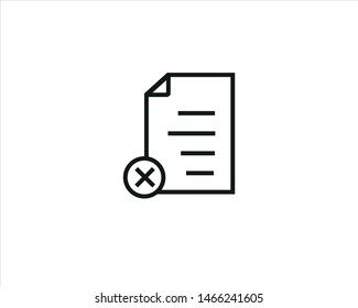 file document symbol, paper vector