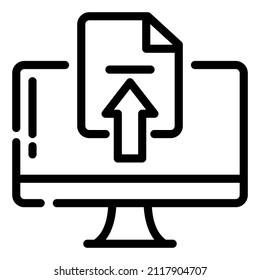 PDF-Datei-Download-Symbol, Pfeil nach oben