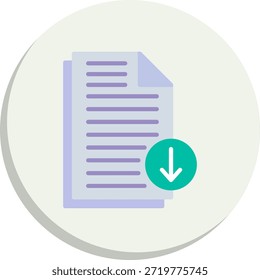 Descarga de archivo Flat Circle Style Icon