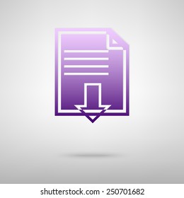 File download icon