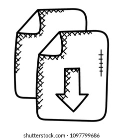 
File download, receive data from a remote system 
