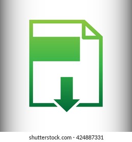 File download sign