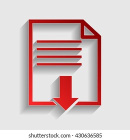 File download sign