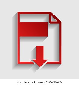 File download sign