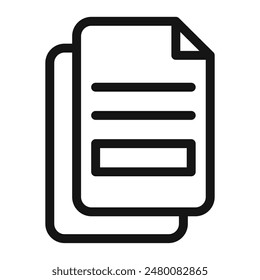 File Duplication Icon Perfect for Backup Solutions