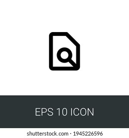 file eps 10 simple icon