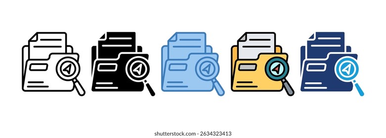 File Explorer Icon Element For Design