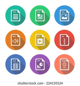 File extension set icons 