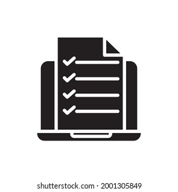 Ilustración del vector de iconos rellenados por archivo