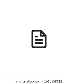 File flat icon - vector illustration 