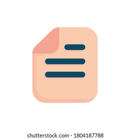 file flat interface and ui icon 
