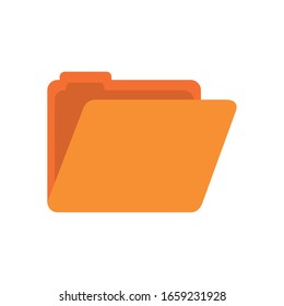 Dateiformate-Icon-Design, Archivierung von Dokumentdaten organisieren Geschäftsbüros und Vektorillustration-Illustration zum Thema Information