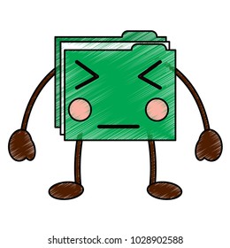 file folder angry emoji icon image 