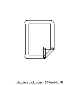 File folder icon. Archive sign