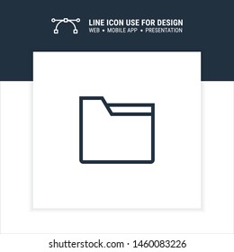 file folder icon design vector illustration