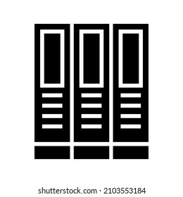 File Folder icon isolated on white background