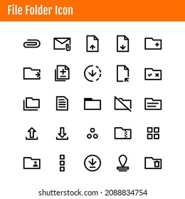 File Folder Icon Pack Set 