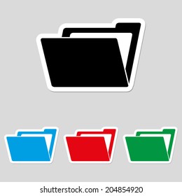 File Folder Icon - Vector