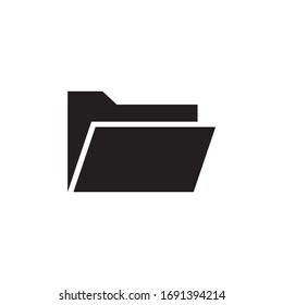 archivo, icono de carpeta, ilustración vectorial