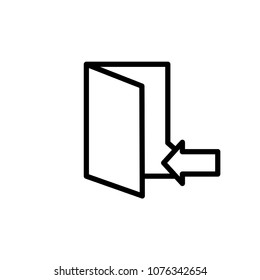 file folder incoming file office icon vector template