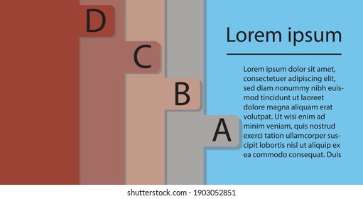 File Folder Infographic Element Grouped For Easy Editing Represents The Storage Of Documents, Information